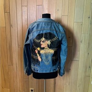 Babbu the Painter Hand-Painted Levi’s Denim Jacket